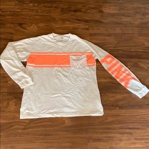 Victoria’s Secret pink long sleeve leggings tee💖